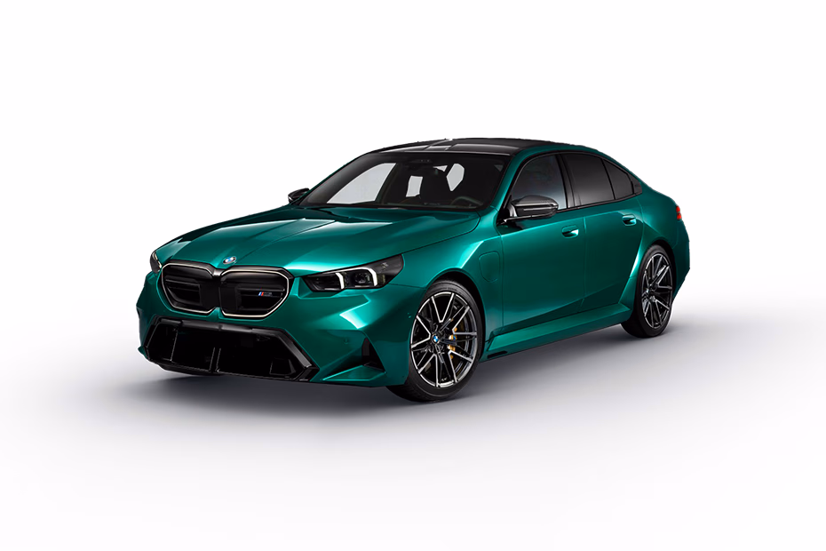 BMW M5 in Green