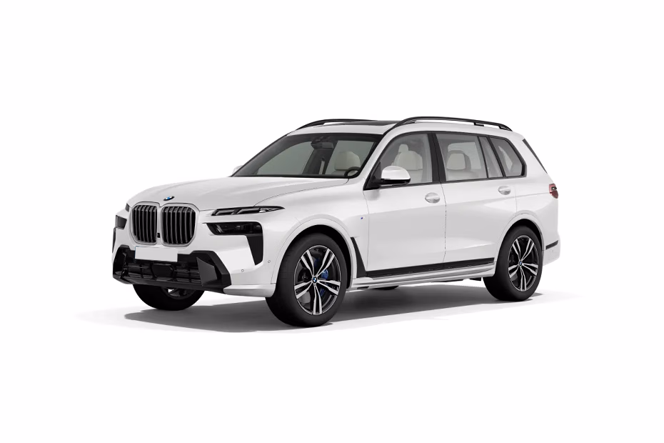 BMW X7 in Mineral White Metallic