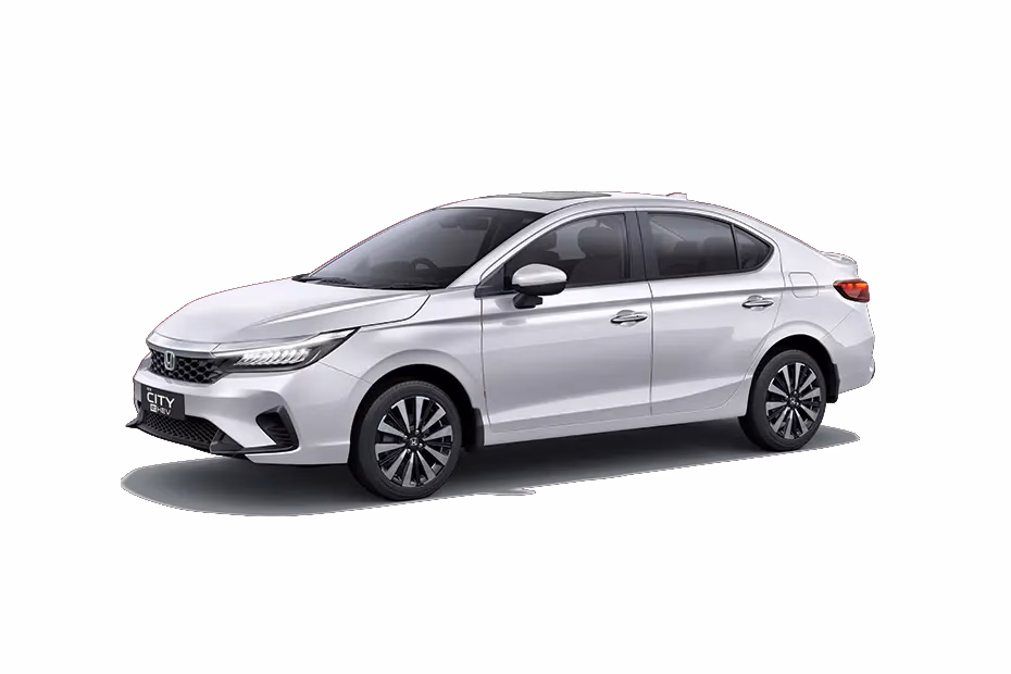 Honda City Hybrid in Platinum White Pearl