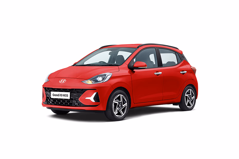 Hyundai Grand i10 Nios in Fiery Red