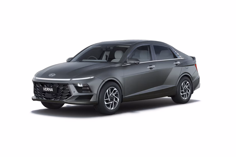 Hyundai Verna in Titan Grey Matte