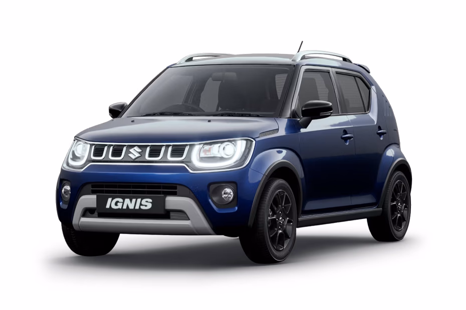 Maruti Suzuki Ignis in Nexa Blue With Black Roof