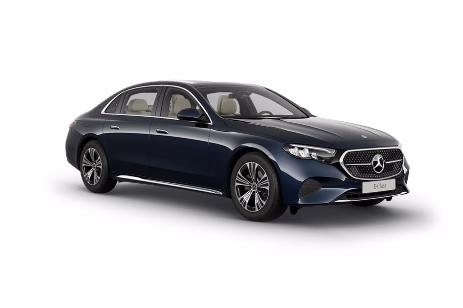 Mercedes-Benz E-Class in Nautik Blue Metallic